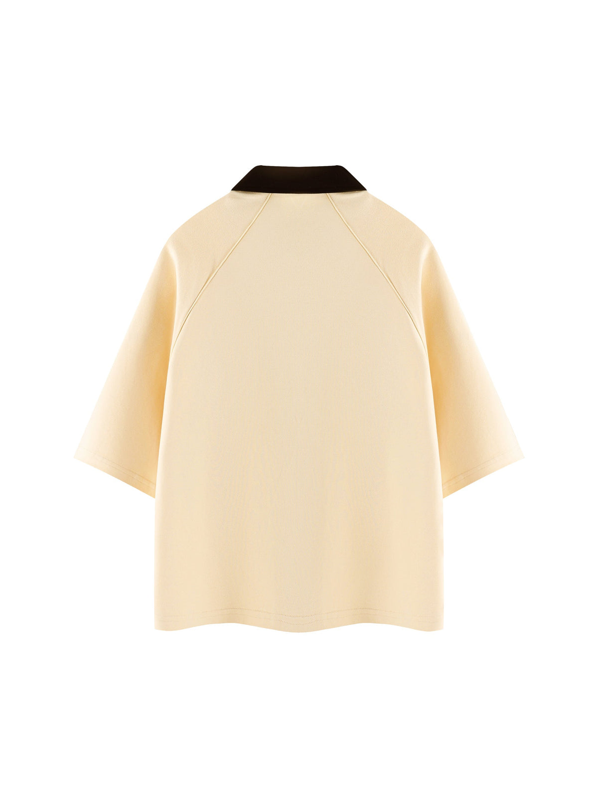 Unisex Colour Block Boxy Short Sleeve Shirt