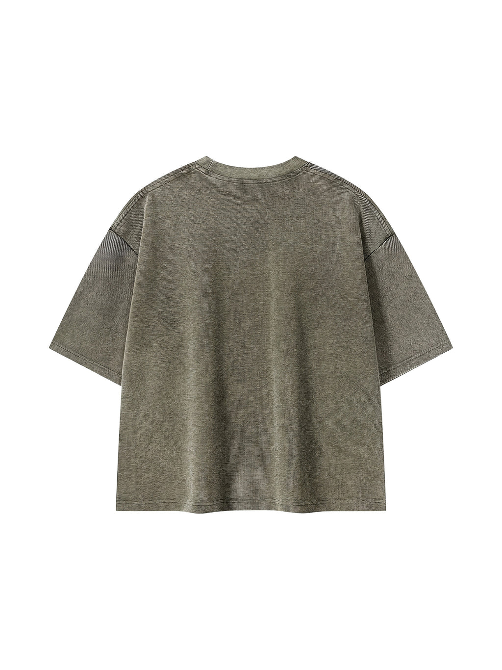 Unisex Mineral Wash Waffle Boxy T-Shirt