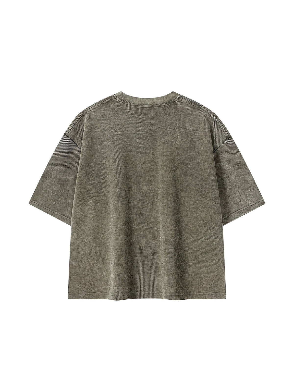 Unisex Mineral Wash Waffle Boxy T-Shirt