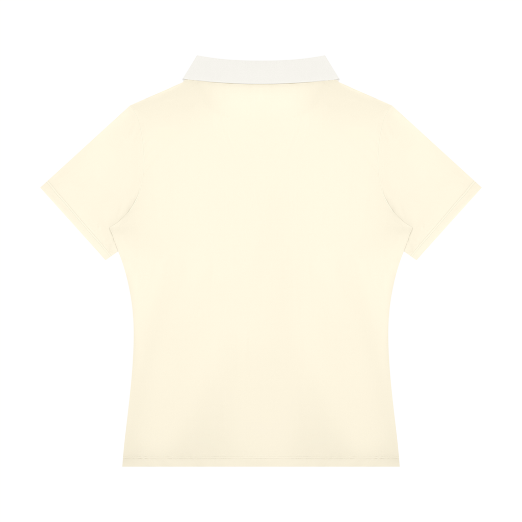 Women’s Color Block Polo Shirt