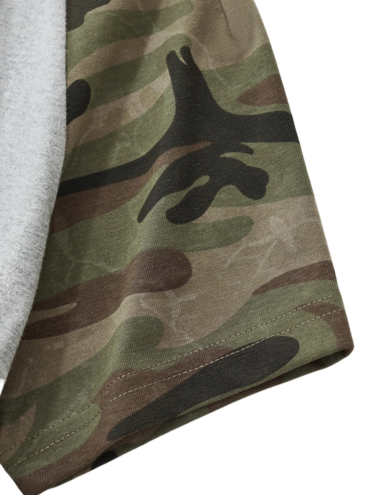 Women’s Camo Raglan Crop T-Shirt
