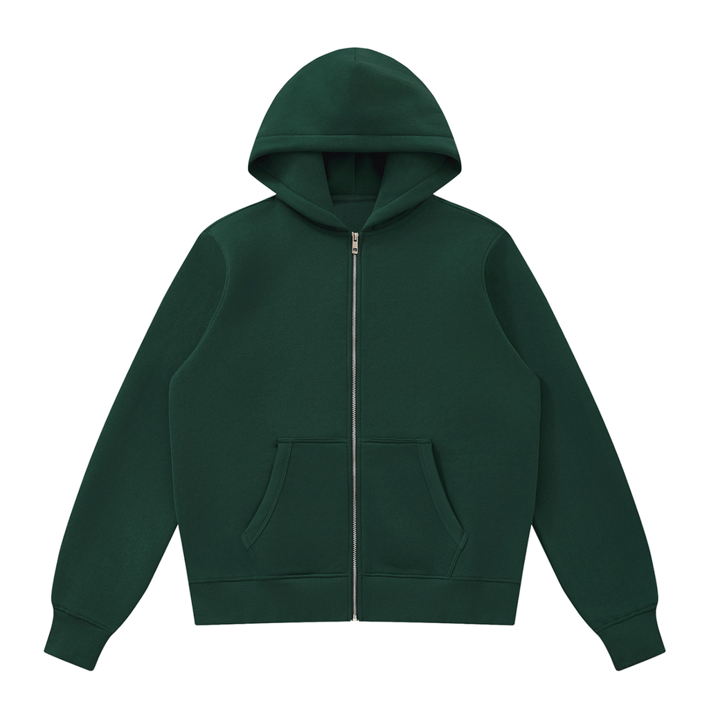 Unisex Fleece Full Zip Hoodie