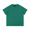 Blackish Green Unisex Vintage-Wash Cotton T-Shirt front view