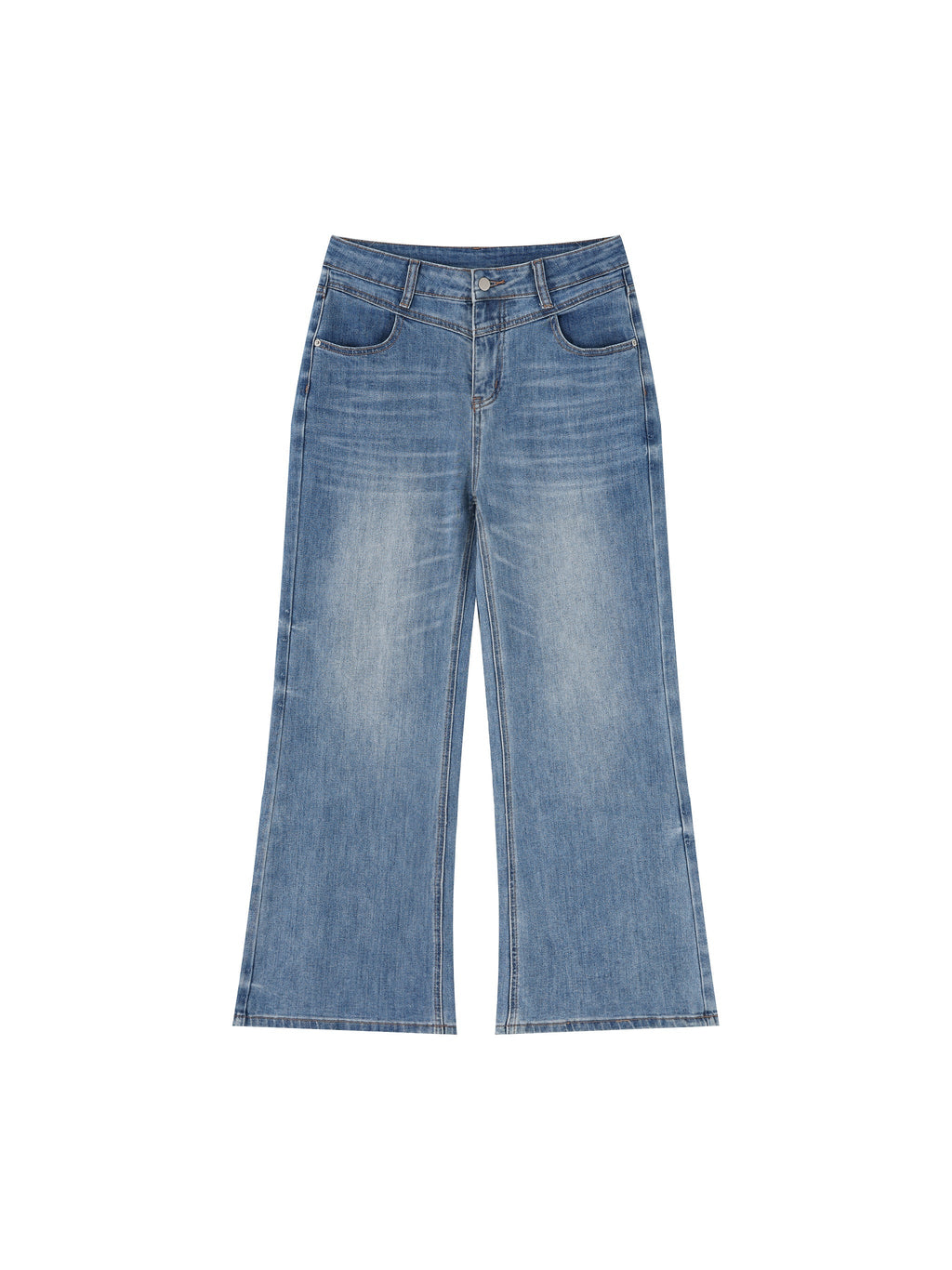 Women’s Vintage Wash Wide Leg Jeans