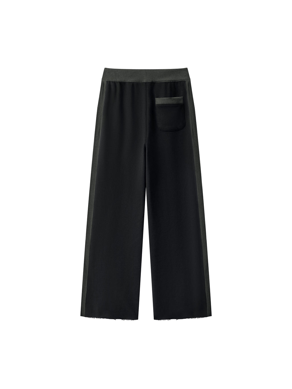 Women's Color Block Raw Hem Sweatpants