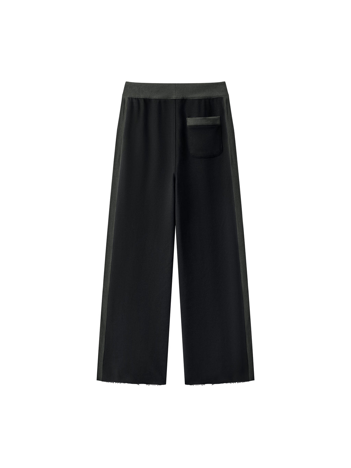 Women's Color Block Raw Hem Sweatpants