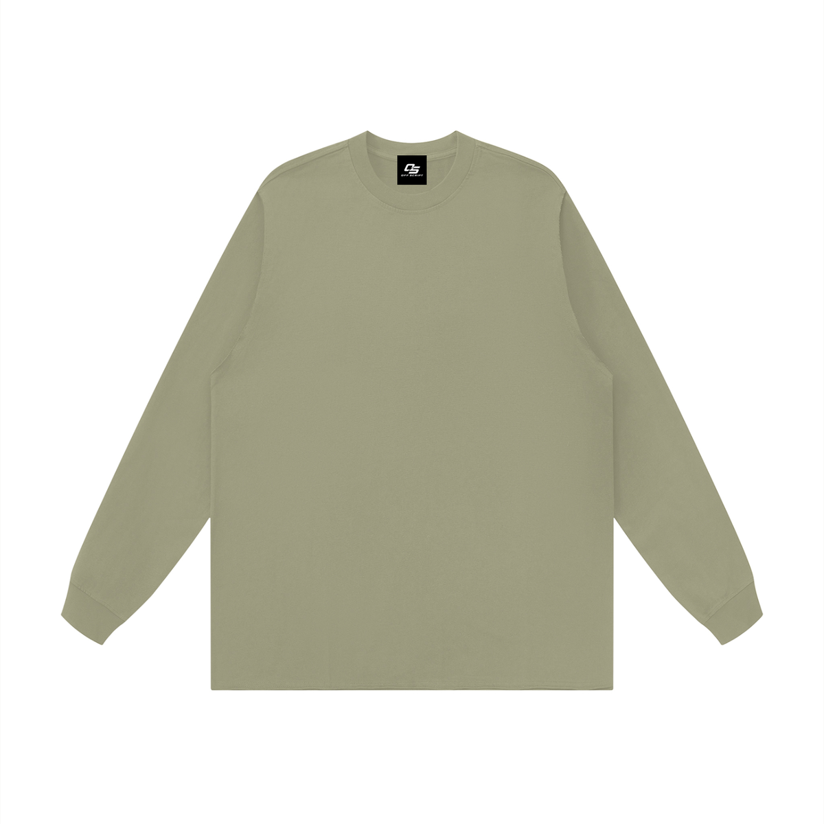 Unisex Raw Hem Long Sleeve T-Shirt