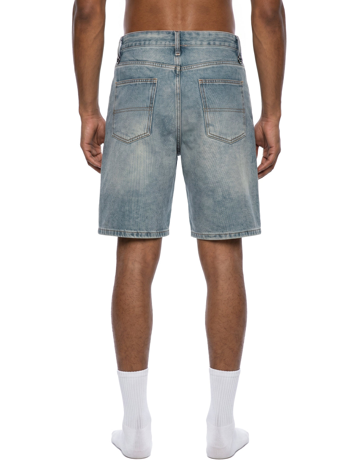 Men’s Vintage Wash Denim Shorts