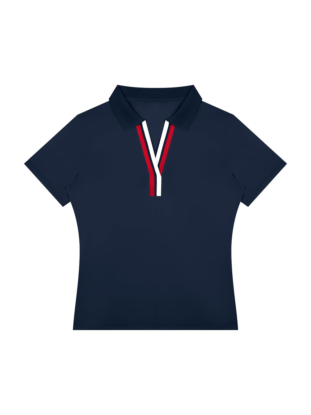 Women’s Color Block Polo Shirt