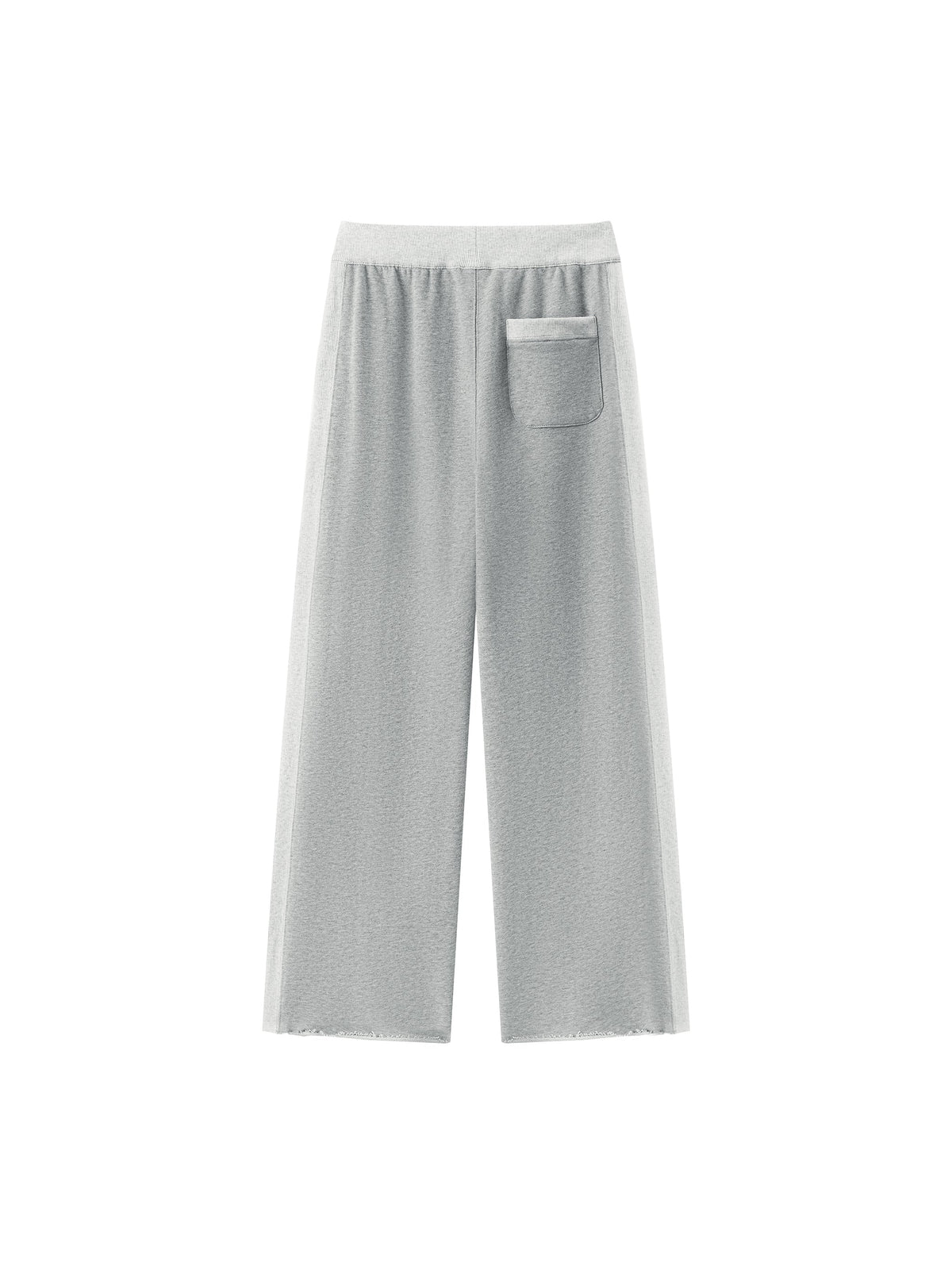 Women's Color Block Raw Hem Sweatpants