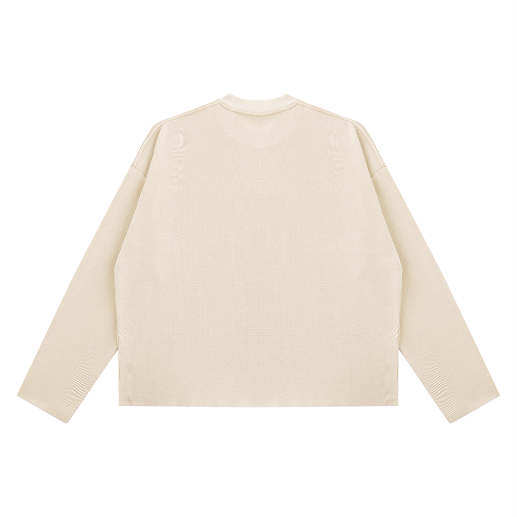 Unisex Vintage Wash Boxy Waffle Raw Edge T-Shirt