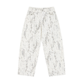 Women’s Splatter Barrel-Leg Jeans