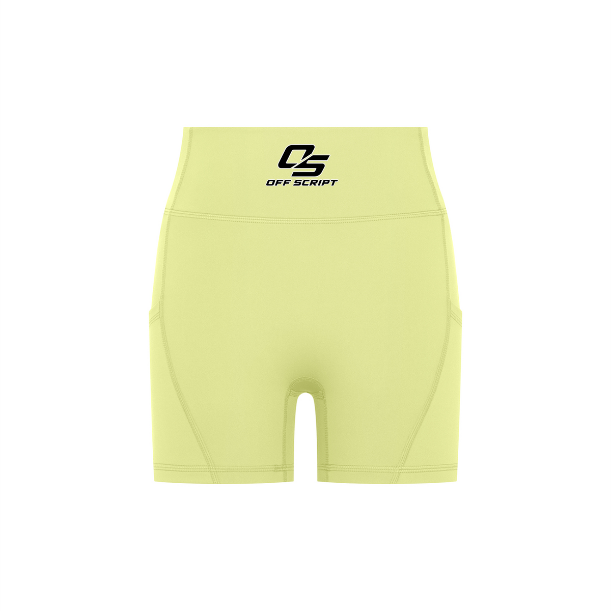 Off Script Women’s High-Waisted Pocket Biker Shorts