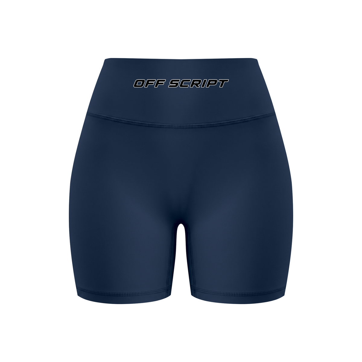 Off Script Women’s High-Waisted Scrunch Yoga Biker Shorts