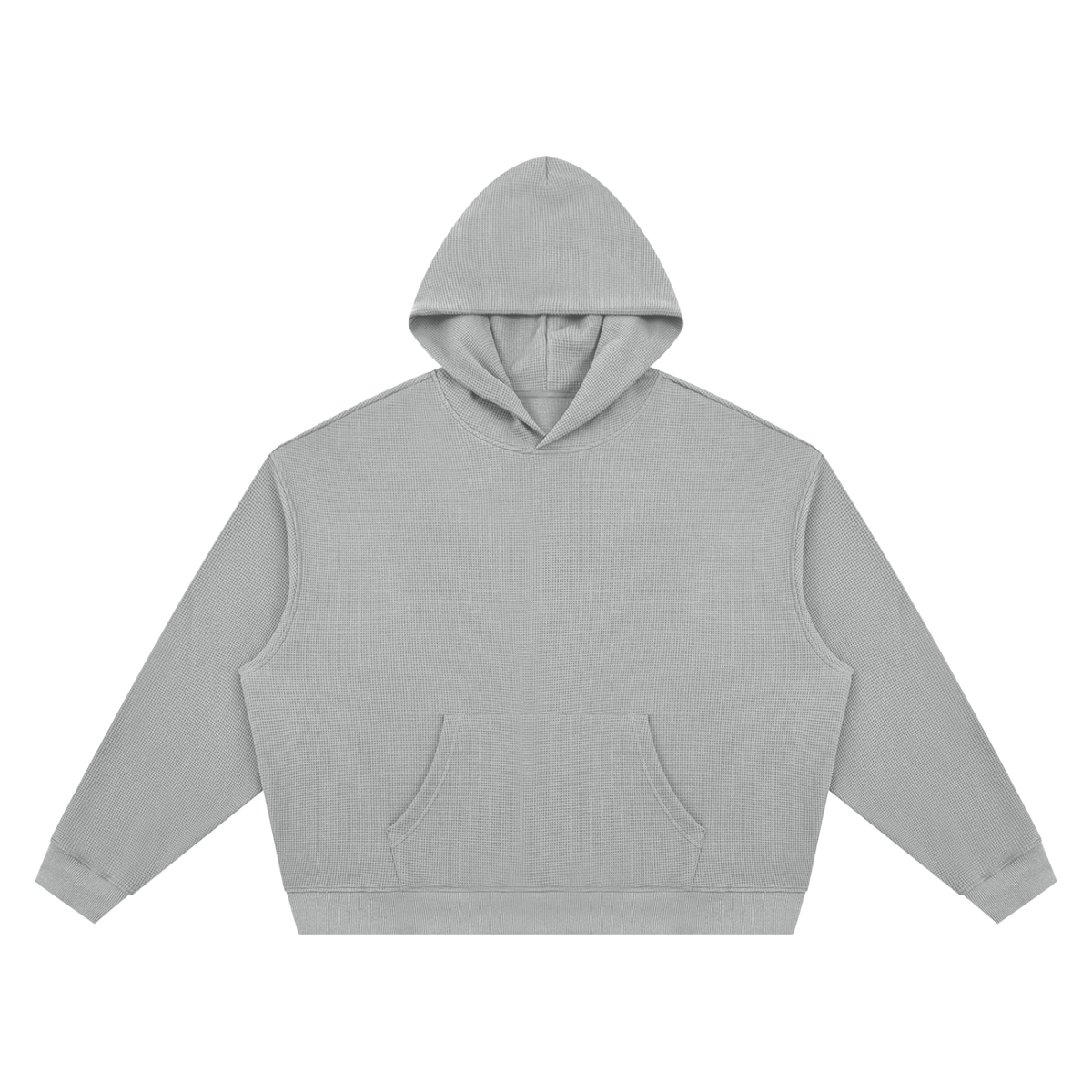 Unisex Waffle Boxy Hoodie