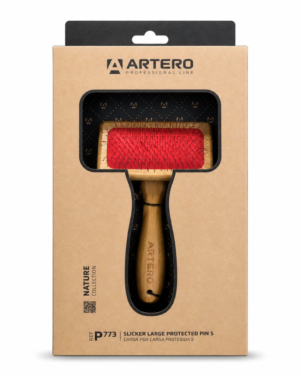 ARTERO Nature Collection Juliet Long 20mm Protected Pin Slicker Small