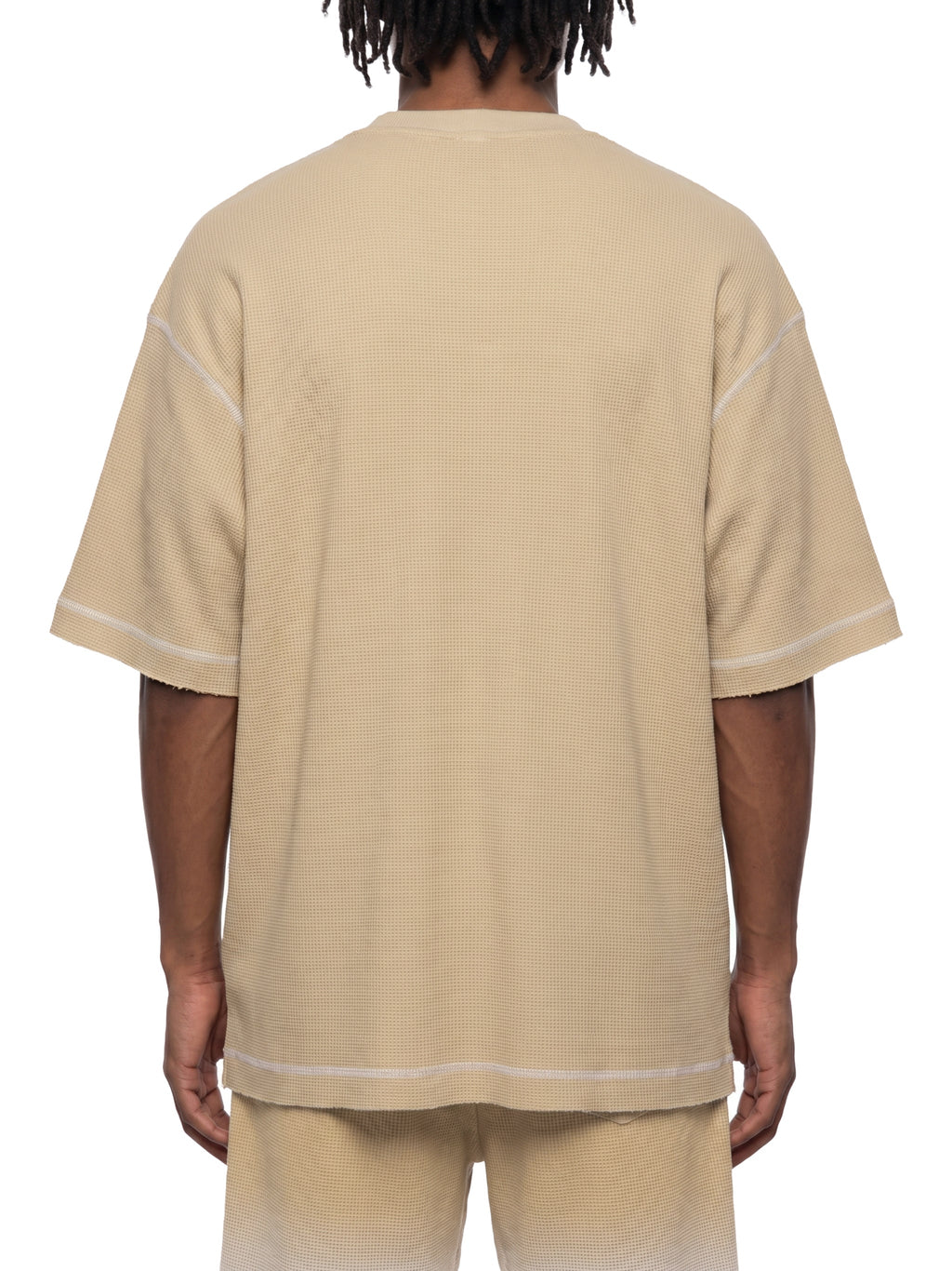 Unisex Sunfade Waffle Boxy T-Shirt