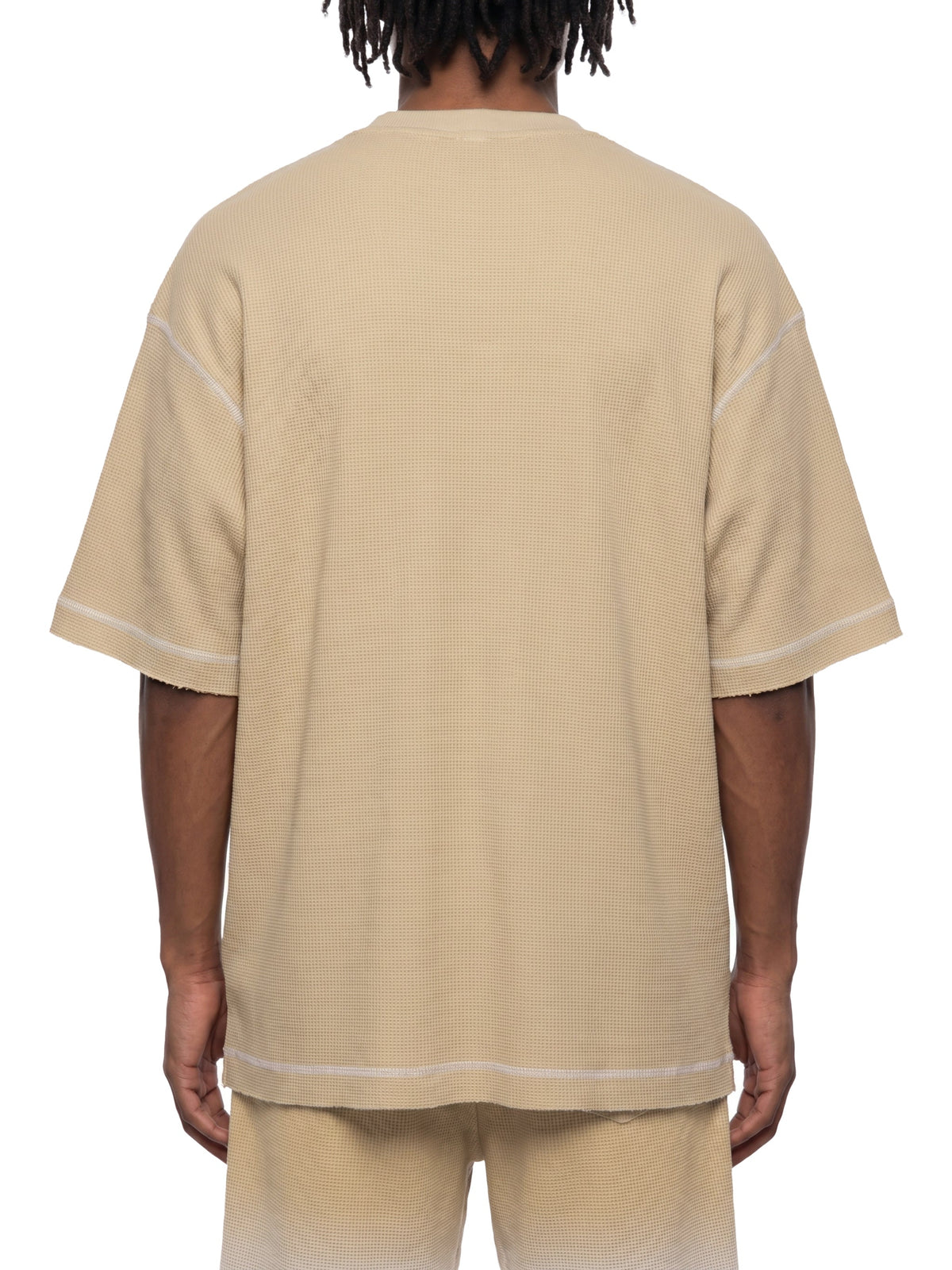 Unisex Sunfade Waffle Boxy T-Shirt