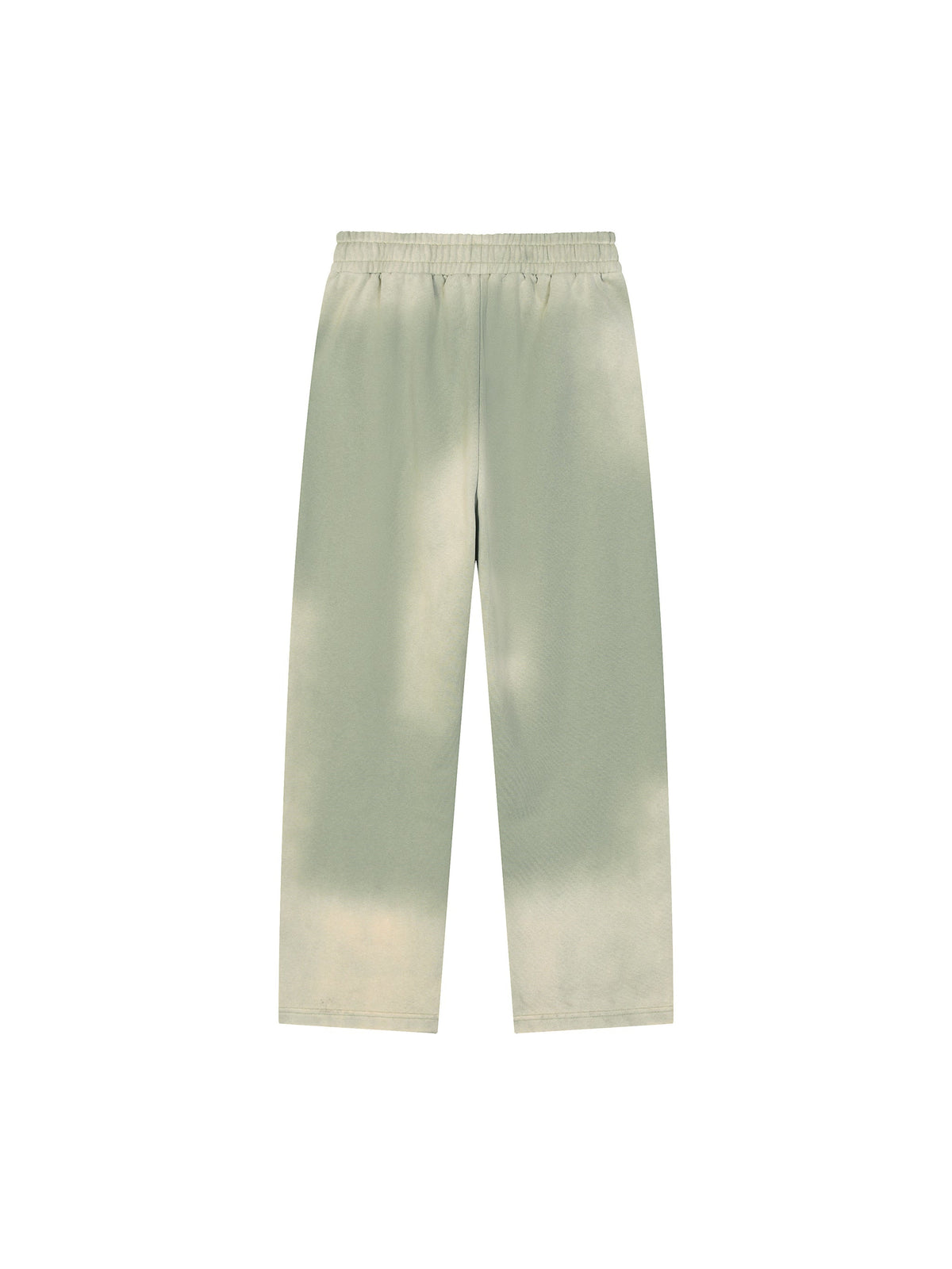 Sun Fade Raw-Edge Straight-Leg Sweatpants