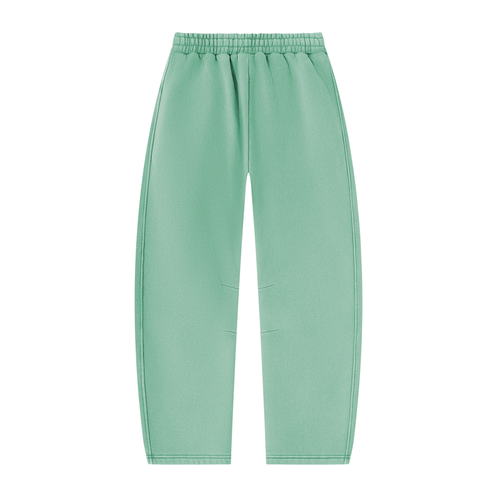 Unisex Vintage Wash Barrel-Leg Fleece Sweatpants V3