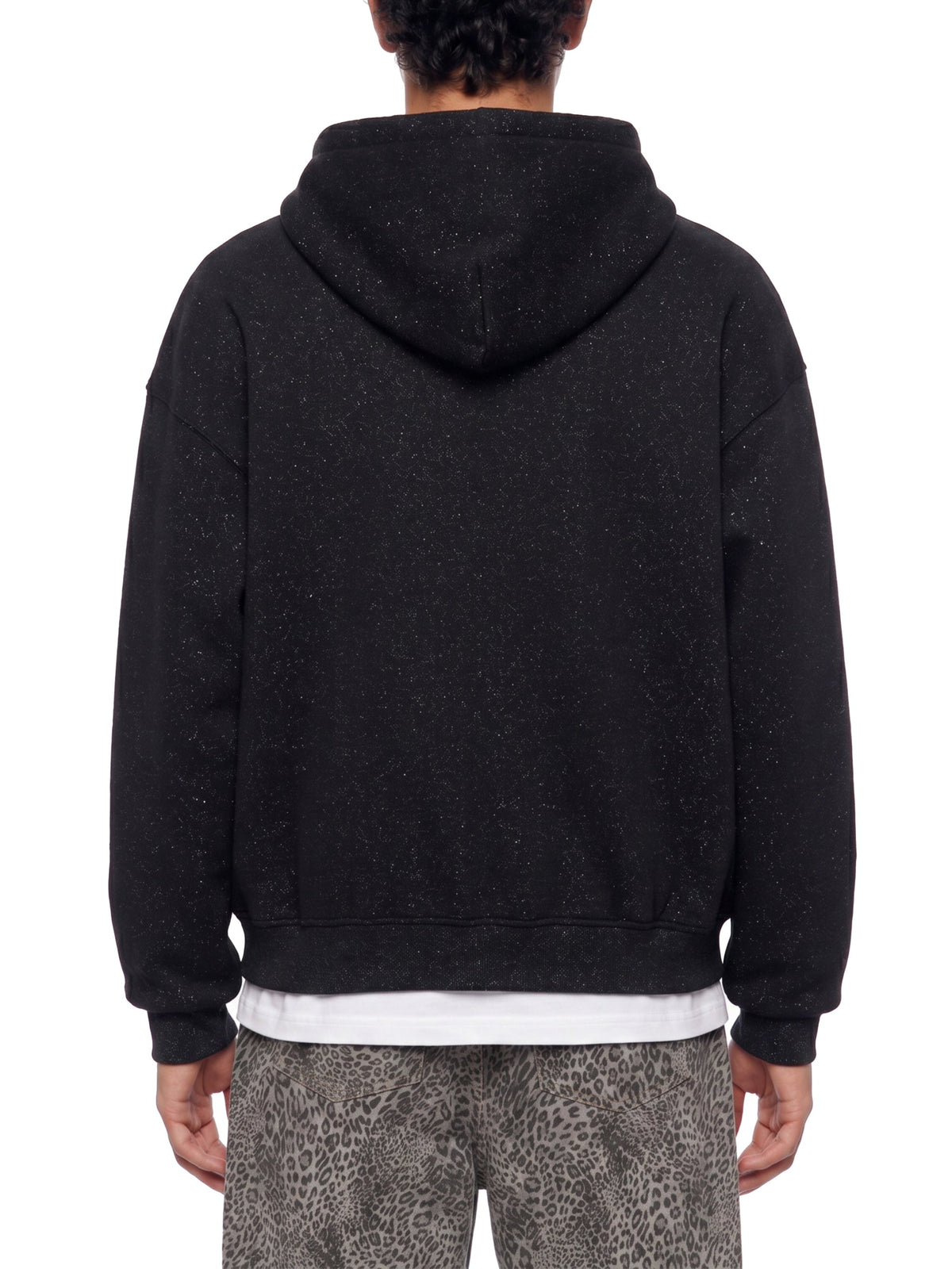 Unisex Sparkles Full Zip Boxy Hoodie