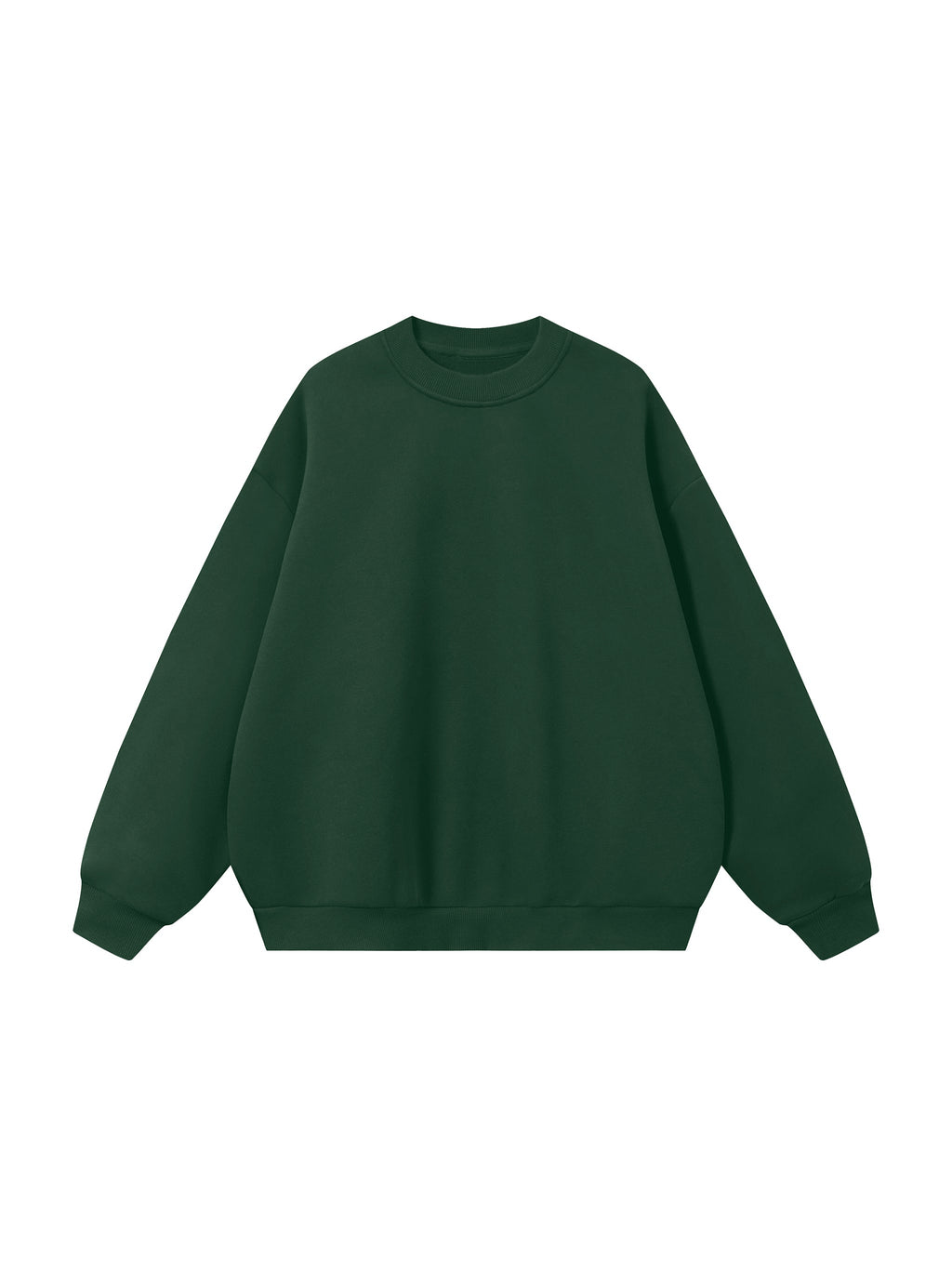Boxy Fleece Crewneck Sweatshirt