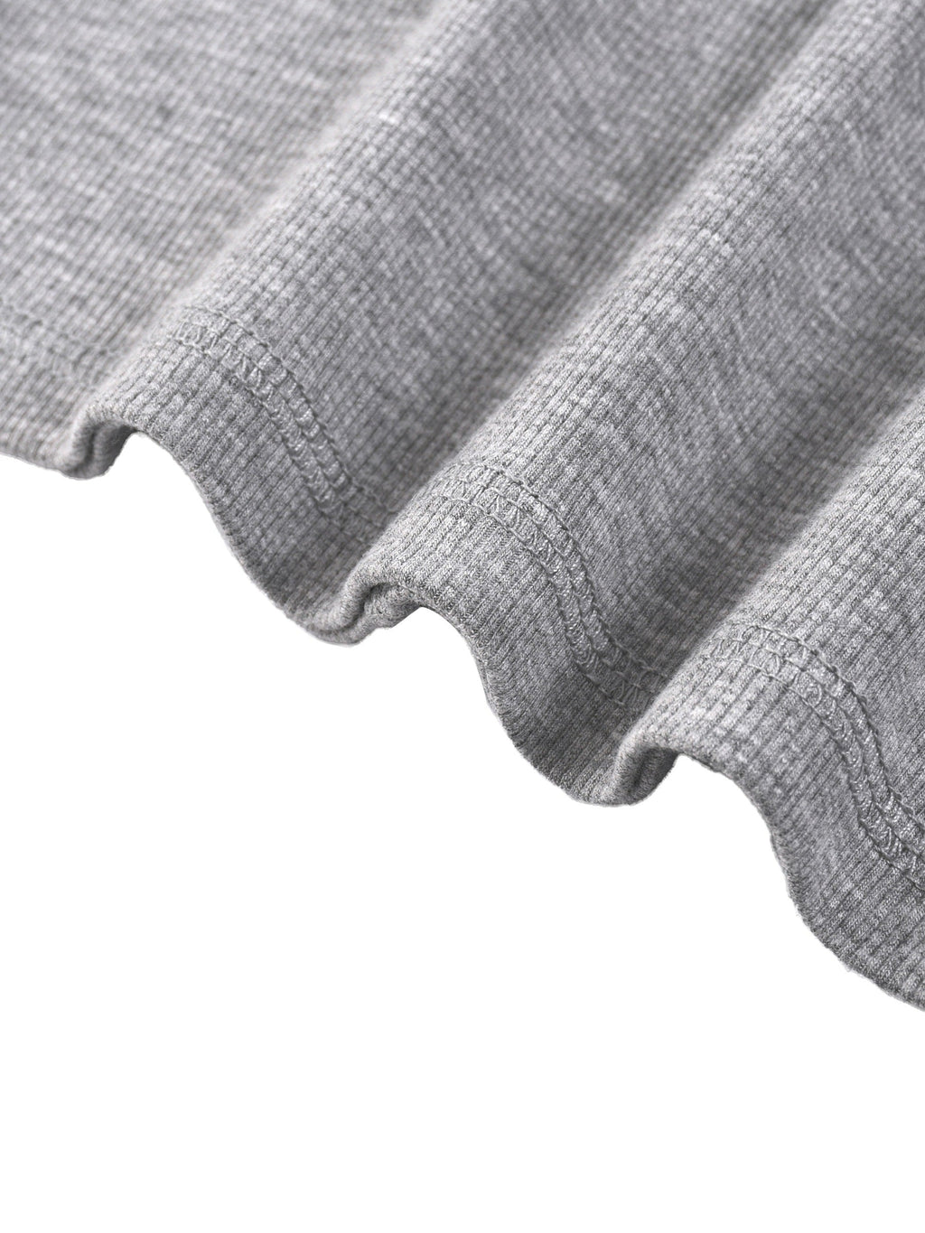 Women's Ribbed Henley Tank Top