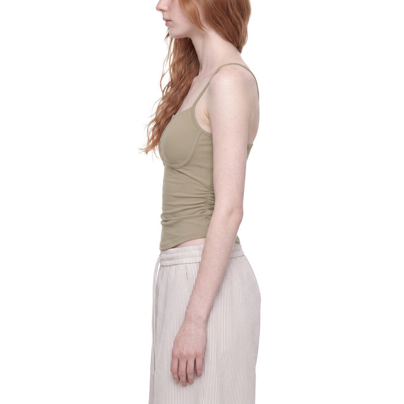 Women's Ruched Yoga Tank Top