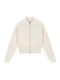 Women’s Mock Neck Zip Up Cardigan