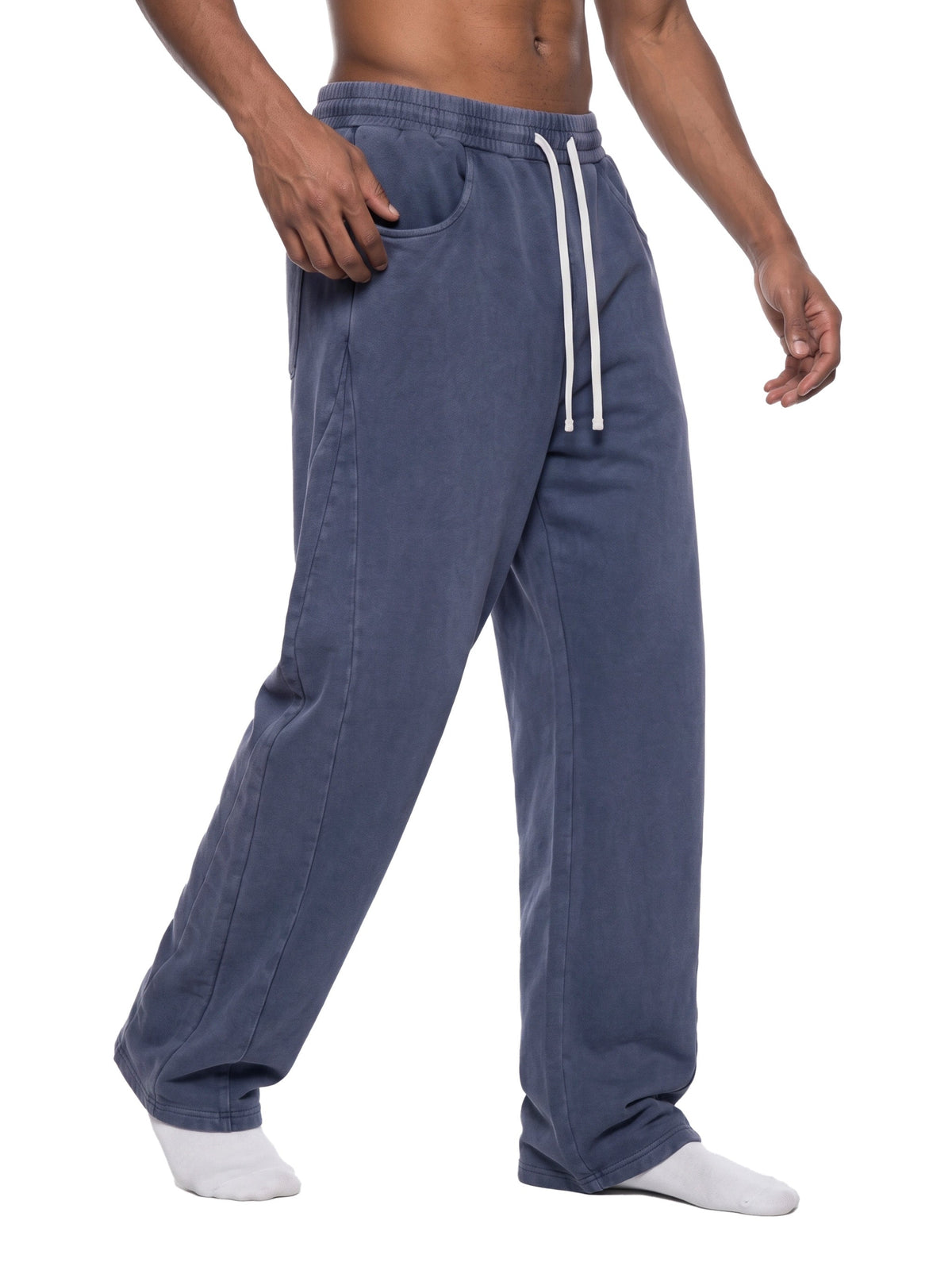Unisex Mineral Wash Barrel Sweatpants