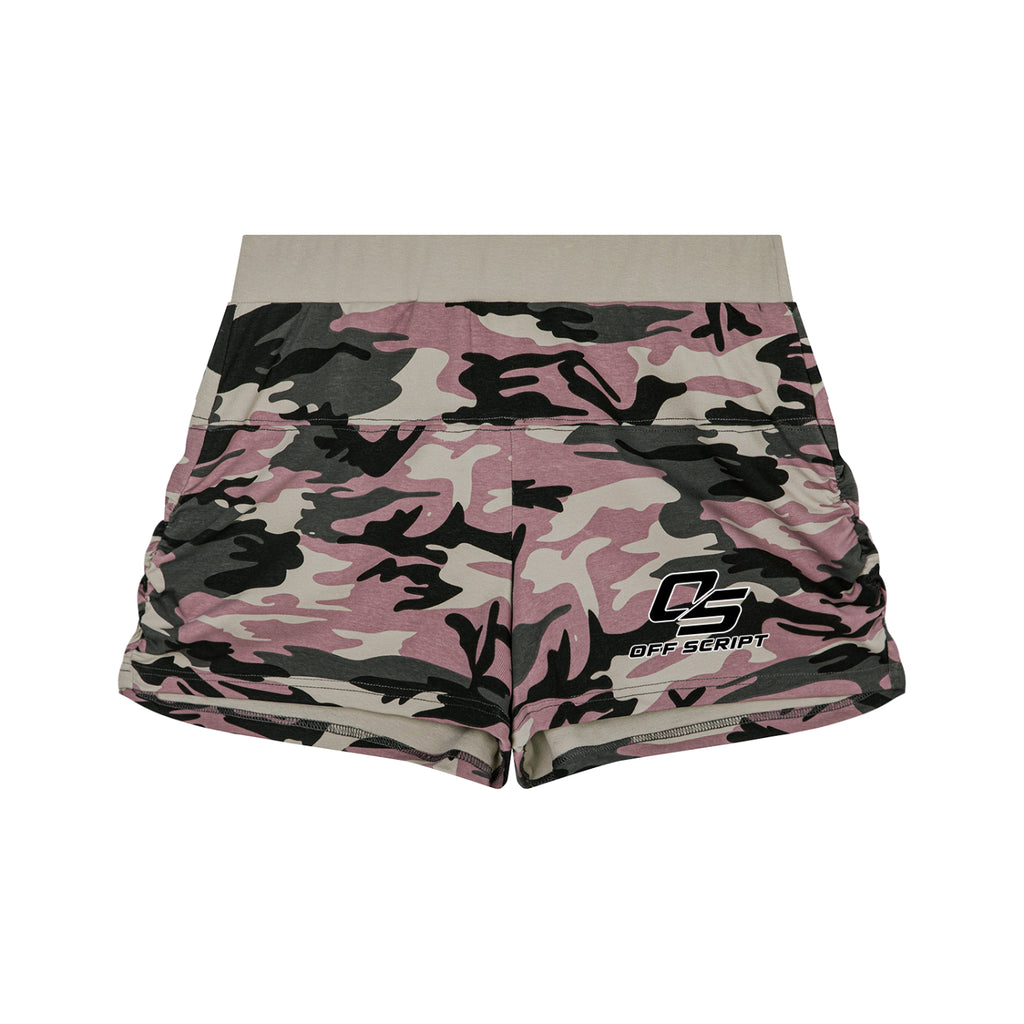 Off Script Women’s Slim Camo Shorts