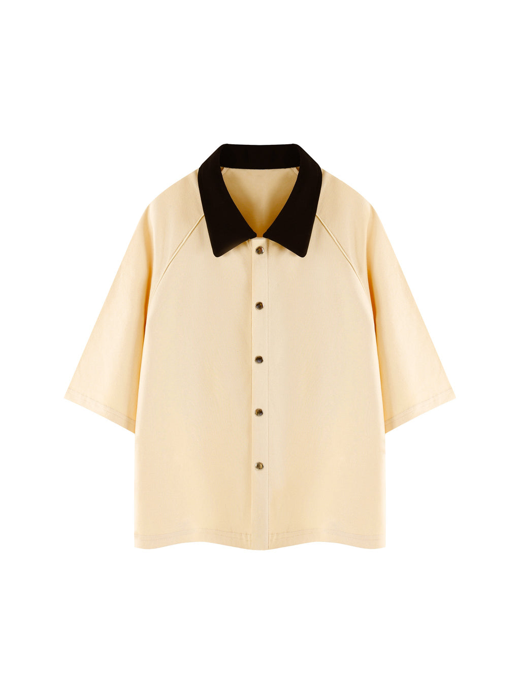 Unisex Colour Block Boxy Short Sleeve Shirt