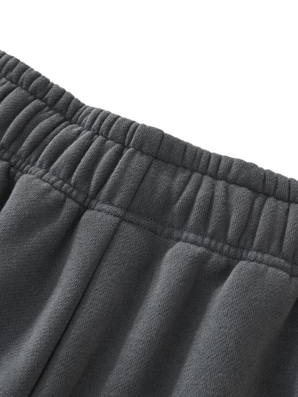 Relaxed Drawstring Three-Quarter Sweatpants