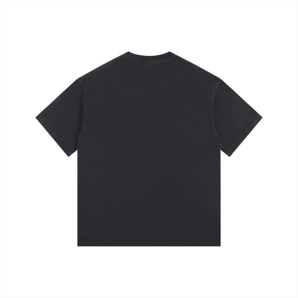 Unisex Vintage-Washed Oversized Cotton T-Shirt gallery view