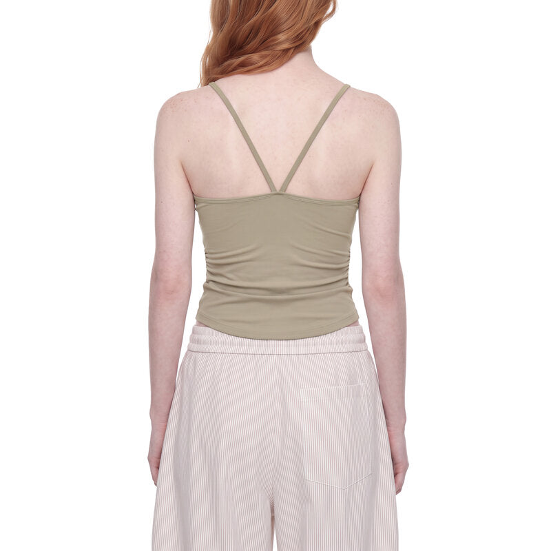 Women's Ruched Yoga Tank Top