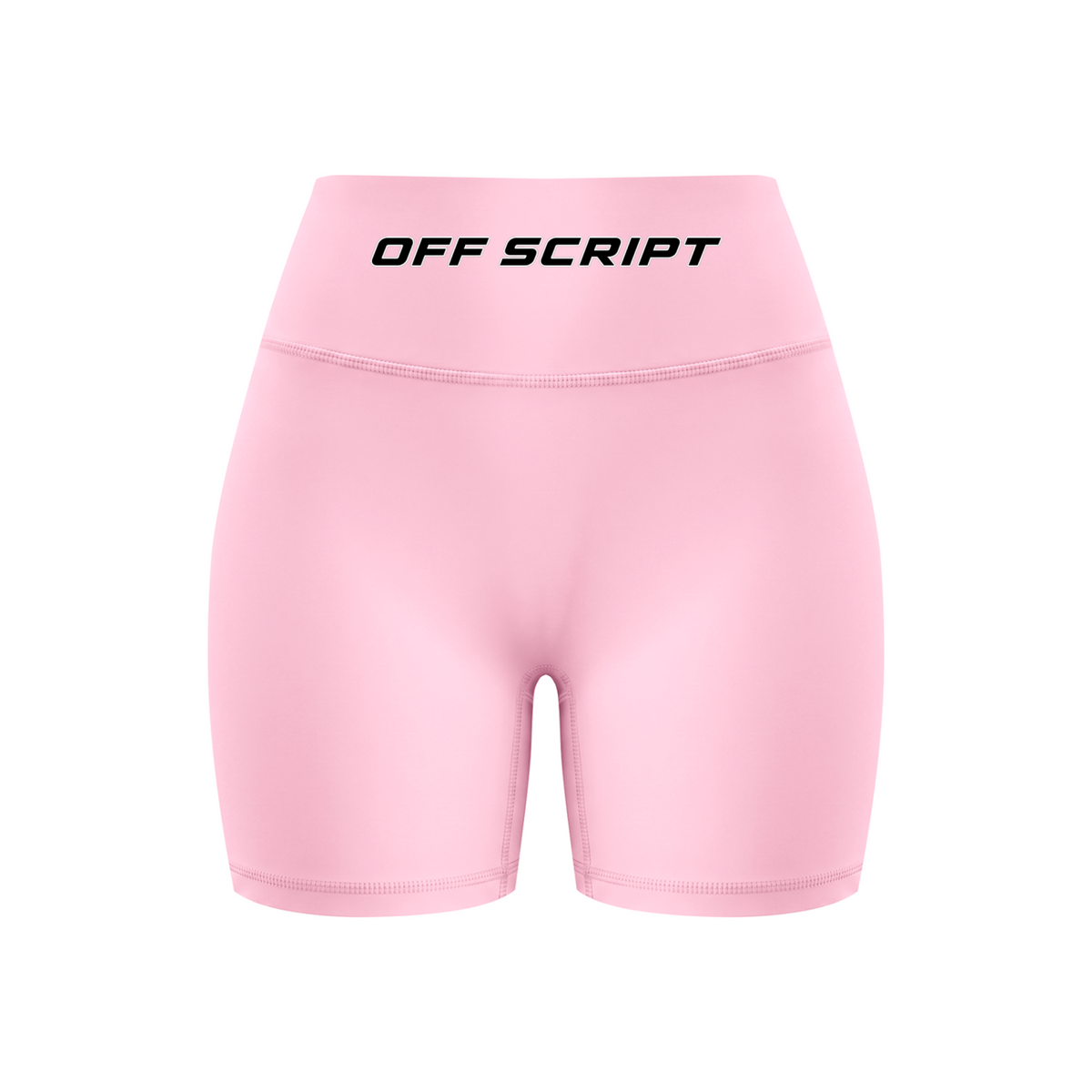 Off Script Women’s High-Waisted Scrunch Yoga Biker Shorts