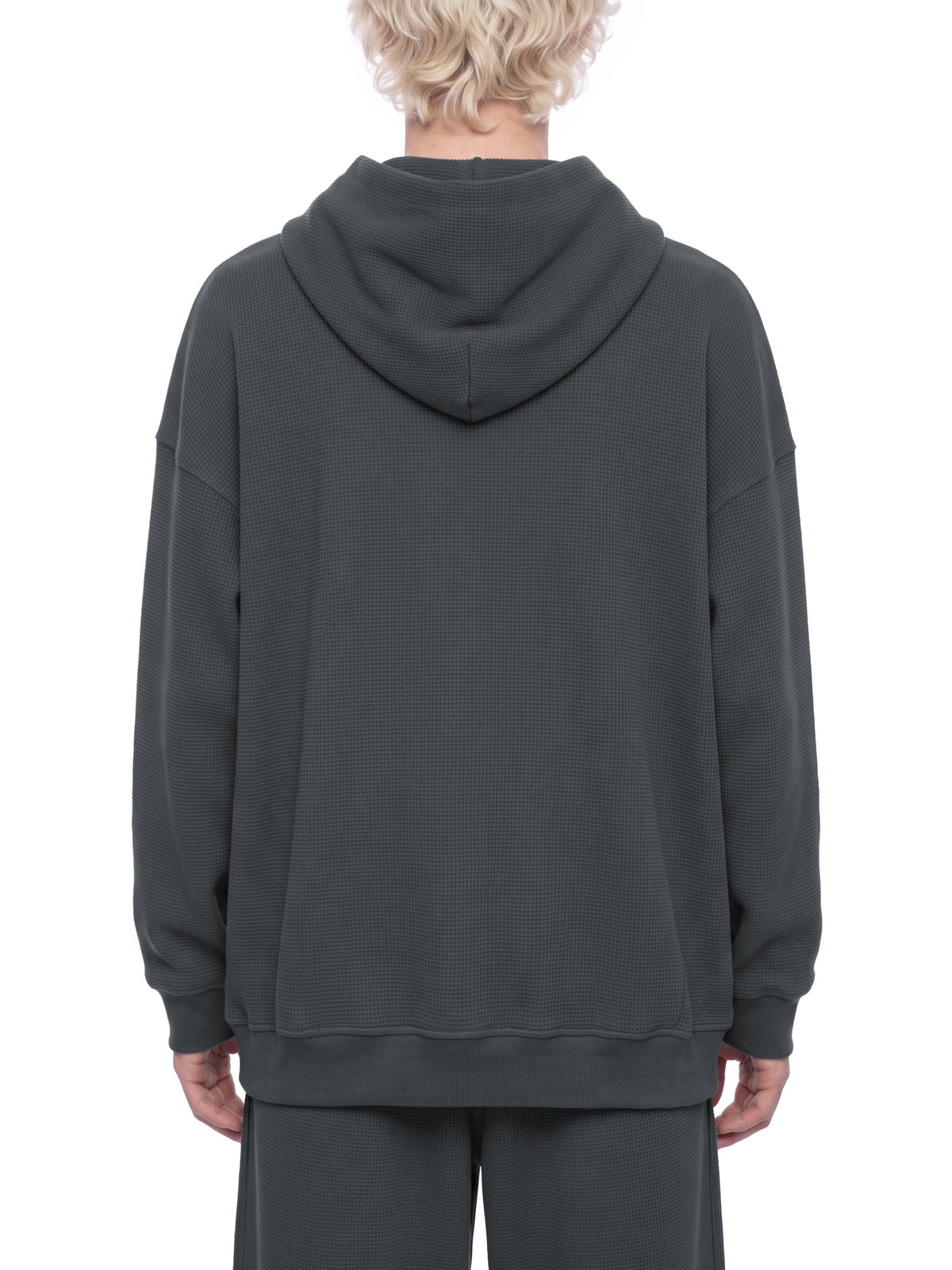 Unisex Waffle Oversized Hoodie