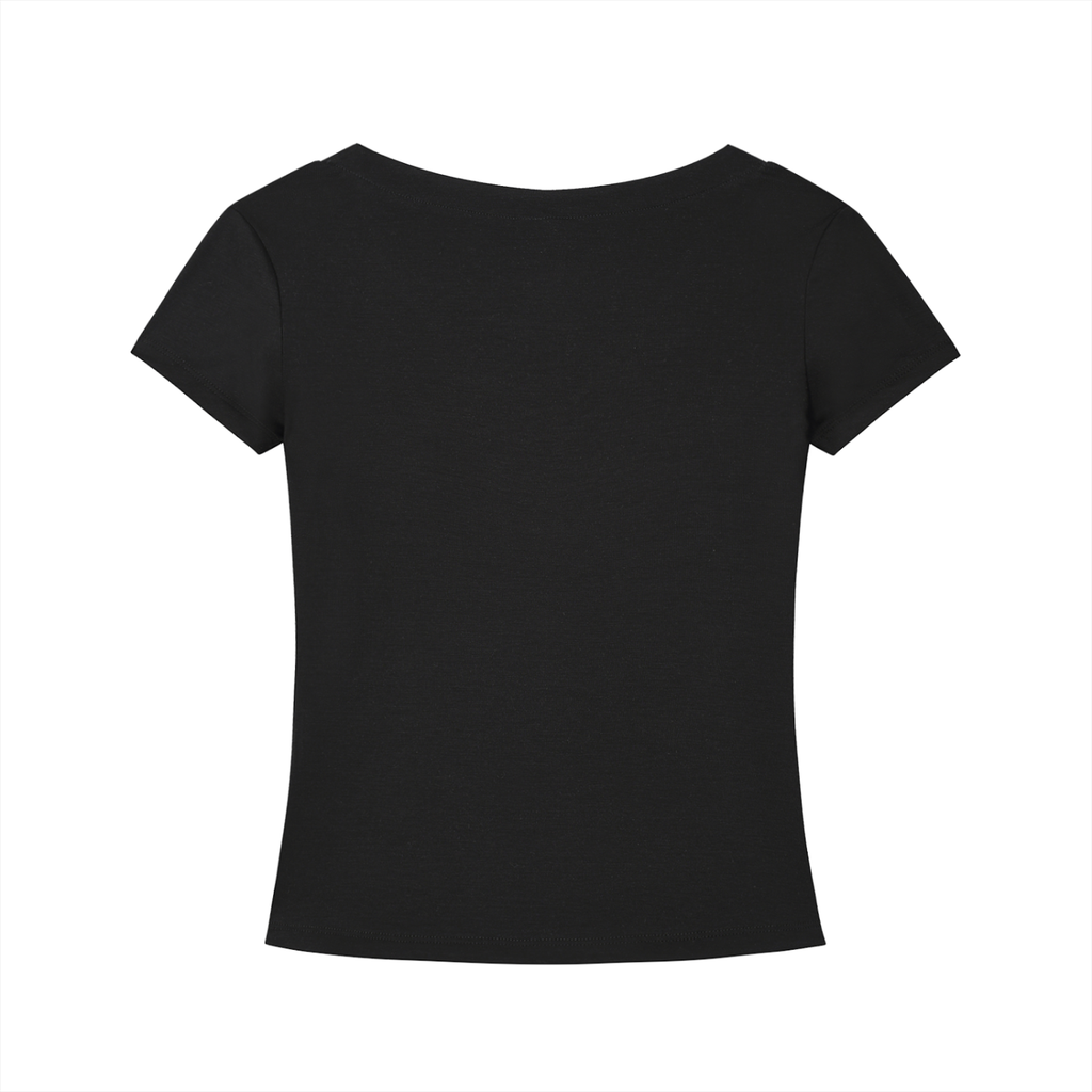Women’s Tencel Slim Fit V-Neck T-Shirt