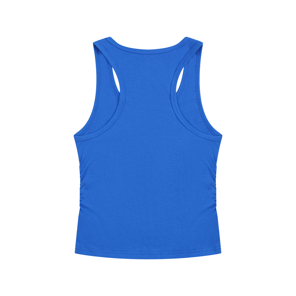 Celestial Butterfly Ruched Cropped Tank Top