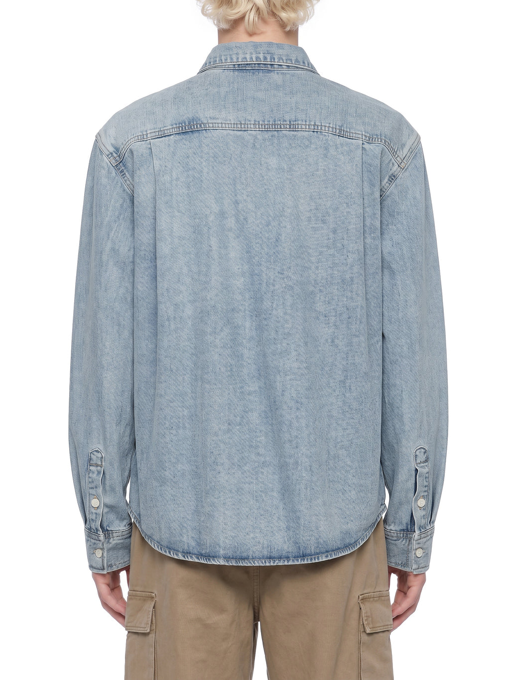 Unisex Vintage Wash Denim Shirt