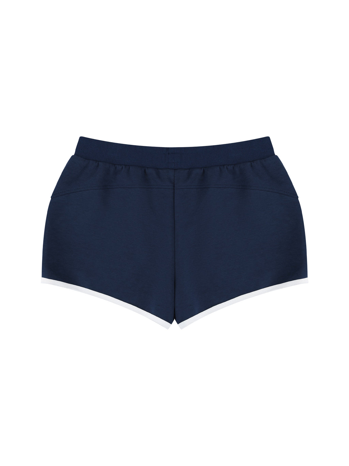 Women’s Retro Contrast Binding Shorts