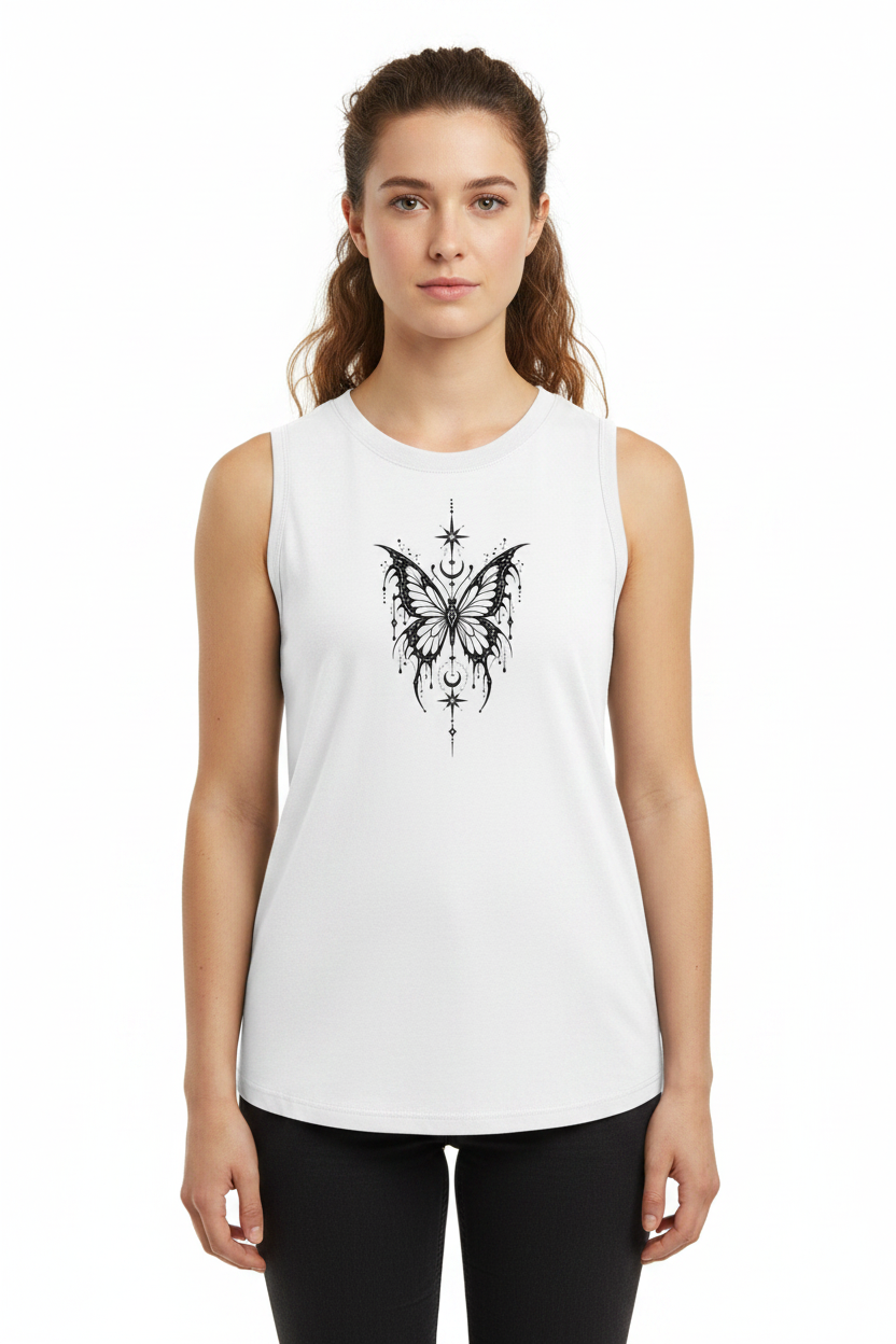 Celestial Butterfly Women’s Slim Tank Top
