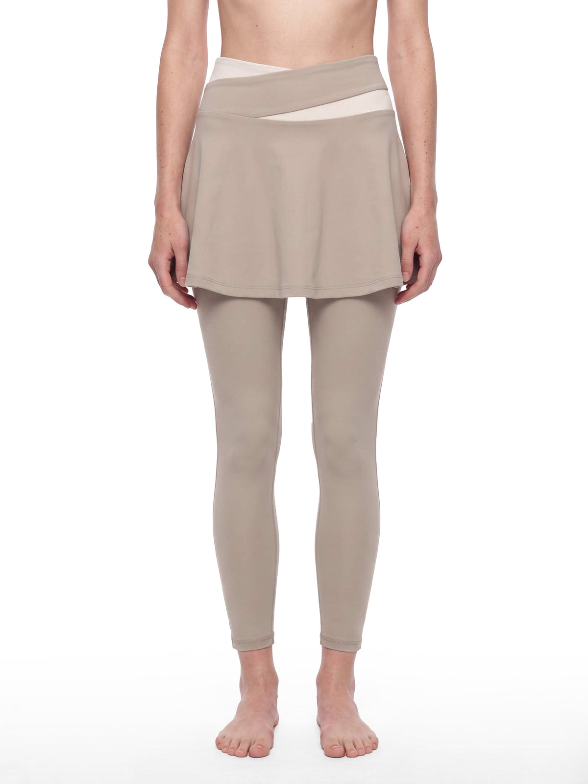Women's Yoga Panelled Skorts