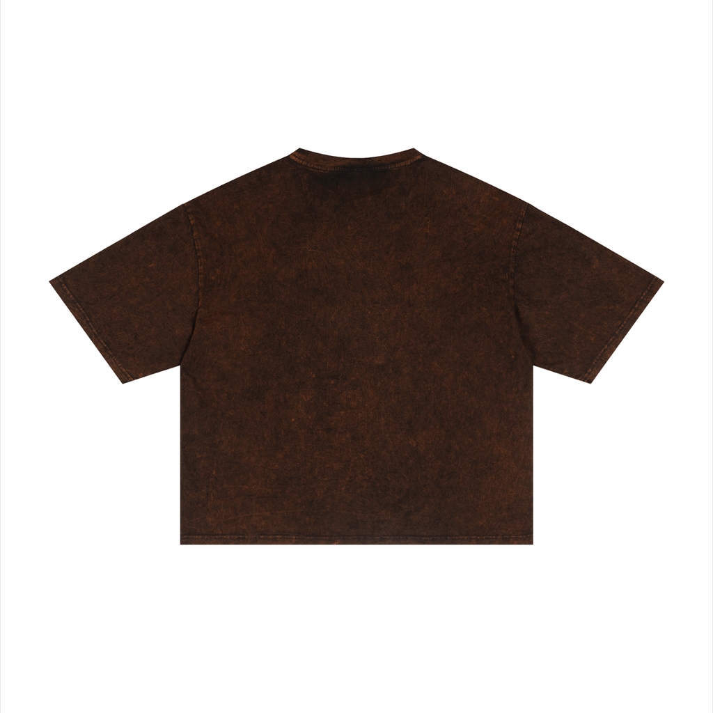 Unisex Mineral Wash Boxy T-Shirt