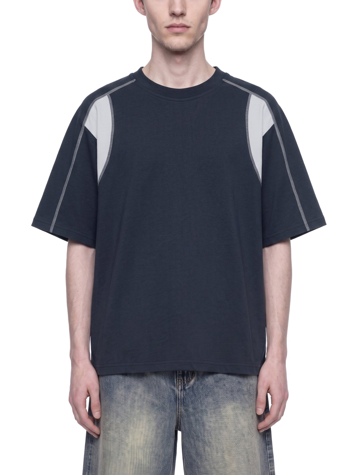 Unisex Raglan Color Block T-Shirt