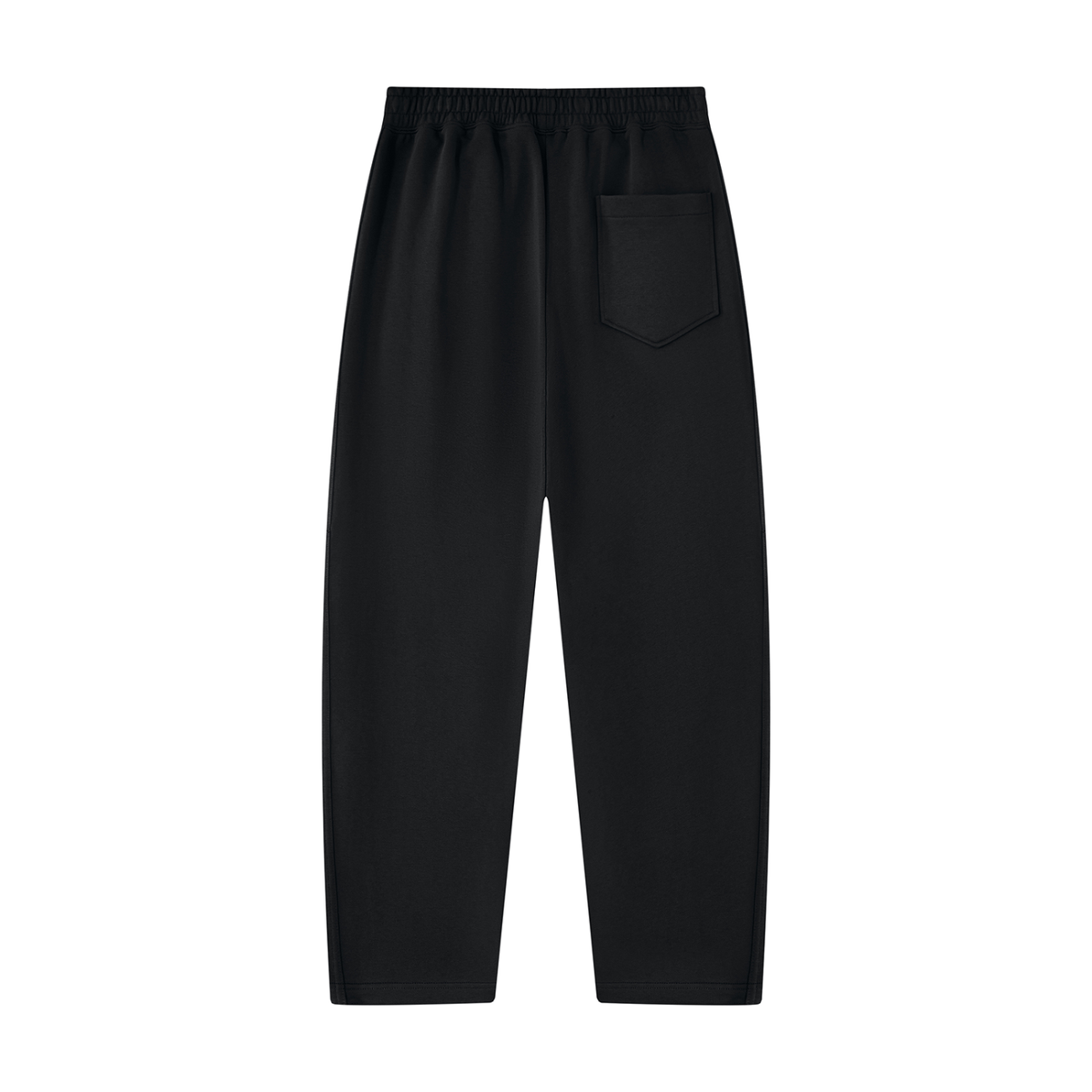 Unisex Tapered Straight Hem Sweatpants