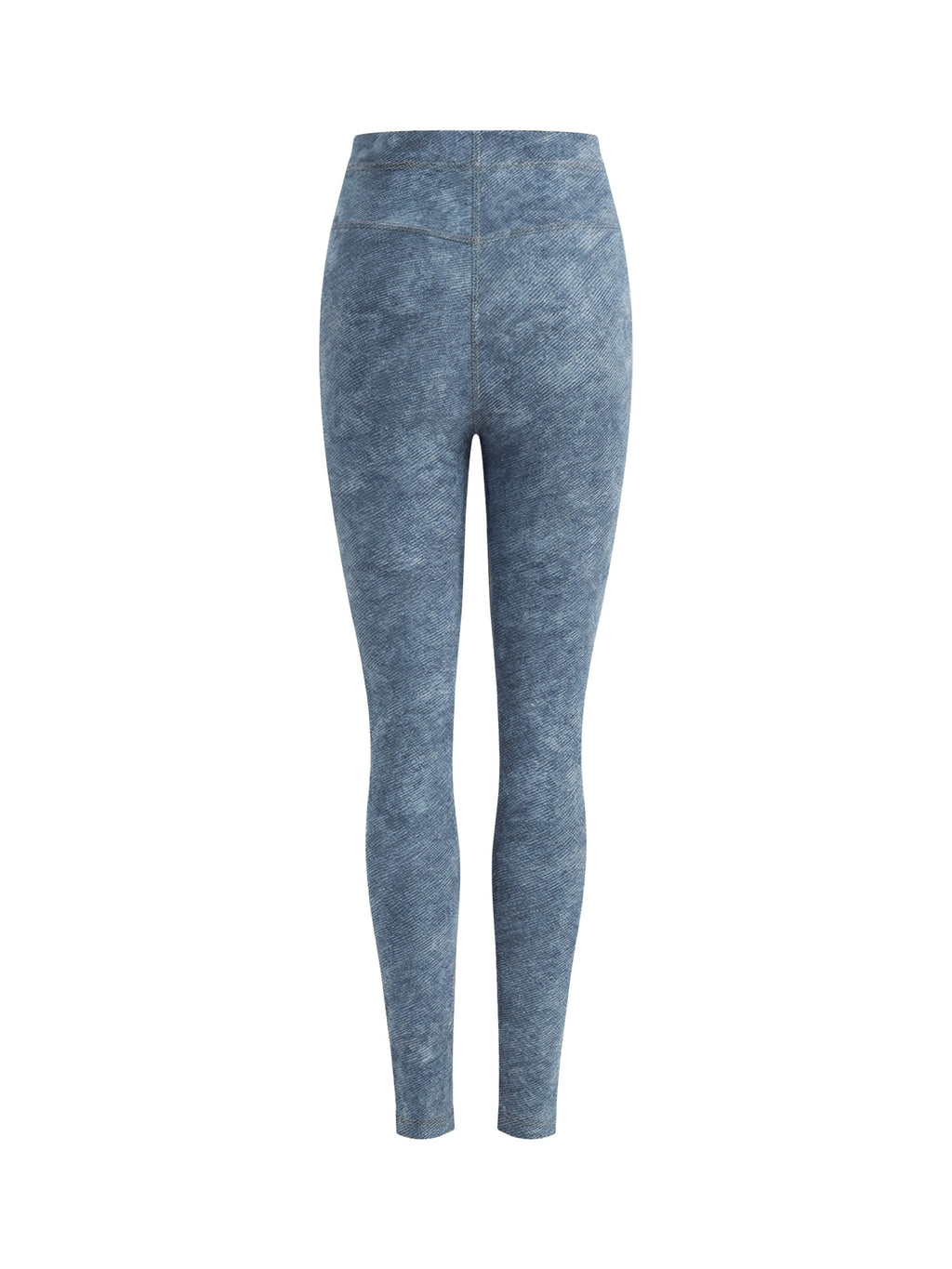 Women's Faux Denim Zip-Fly Leggings