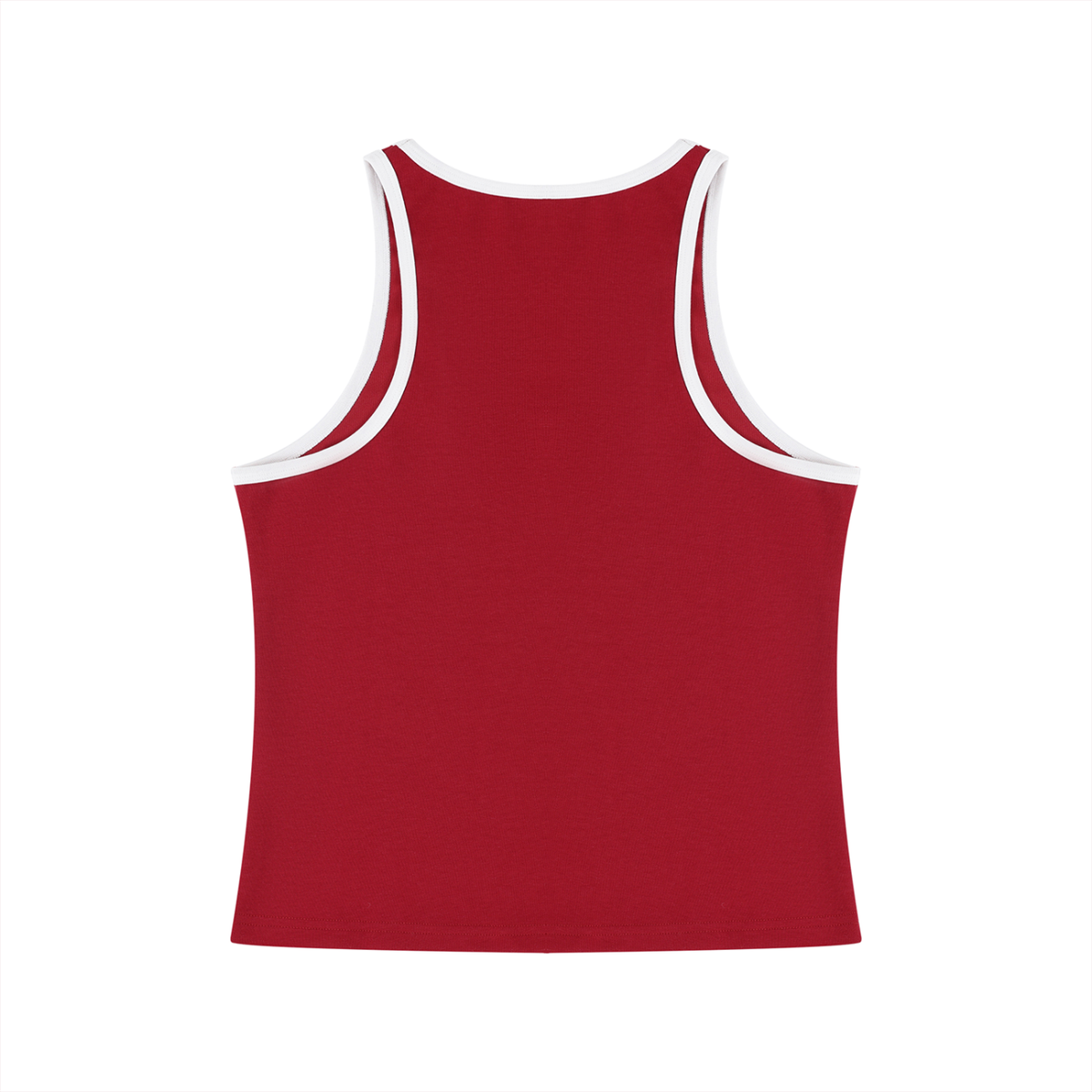 Women's Color Block Cropped Tank Top