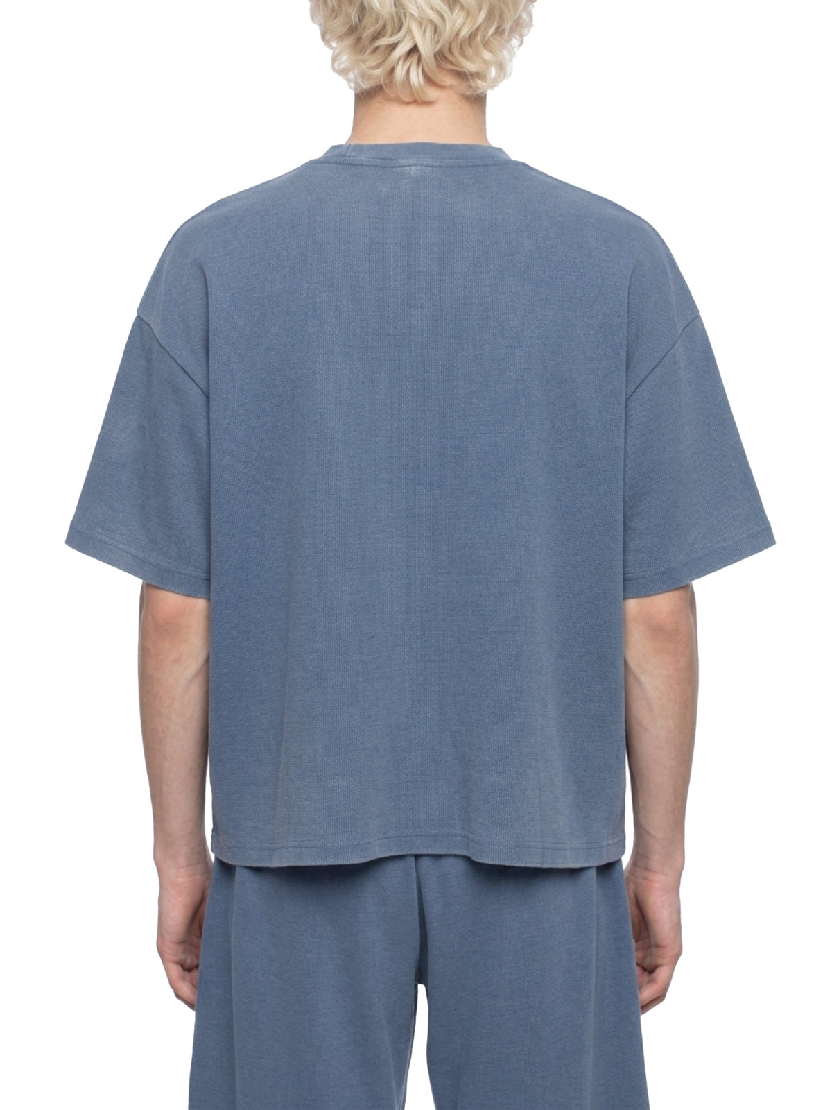 Unisex Vintage Wash Sunfade Boxy Waffle T-Shirt