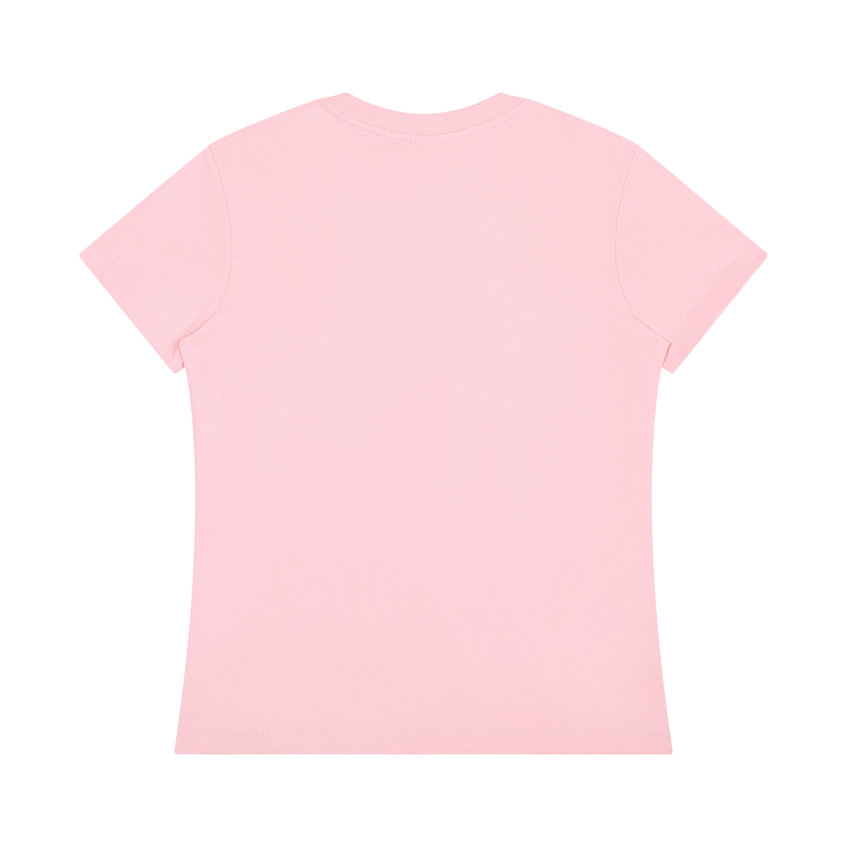 Bloom Anyway women's graphic T-shirt in Light Pink – plain back
